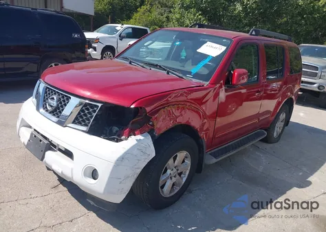 2012 Nissan Pathfinder Sv из США, поврежденный, VIN 5N1AR1NN2CC600781